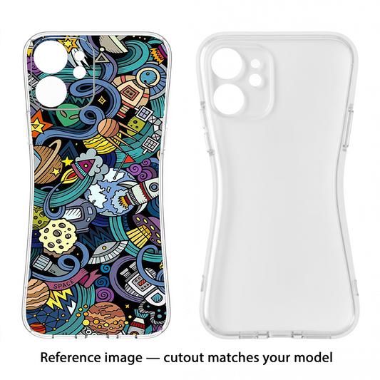 Space Abstract OnePlus Nord 5 Back Cover