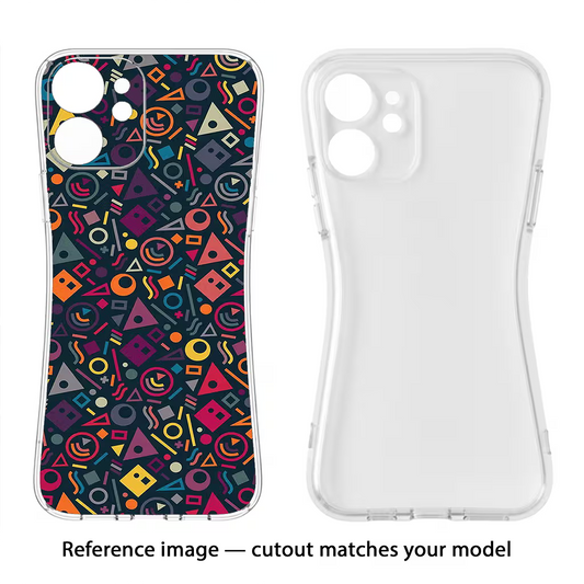 Geometric Abstract Moto Edge 60 Stylus Back Cover