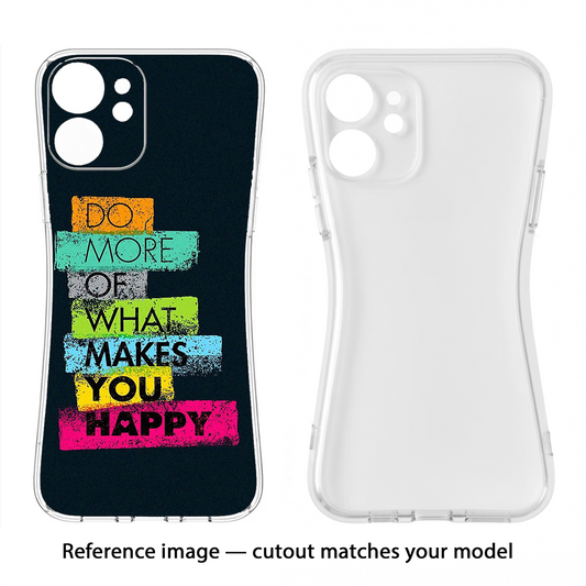Do More Of What Makes You Happy Samsung M14 Back Cover