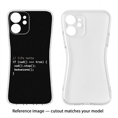 Life Motto Code Samsung S24 Plus Back Cover
