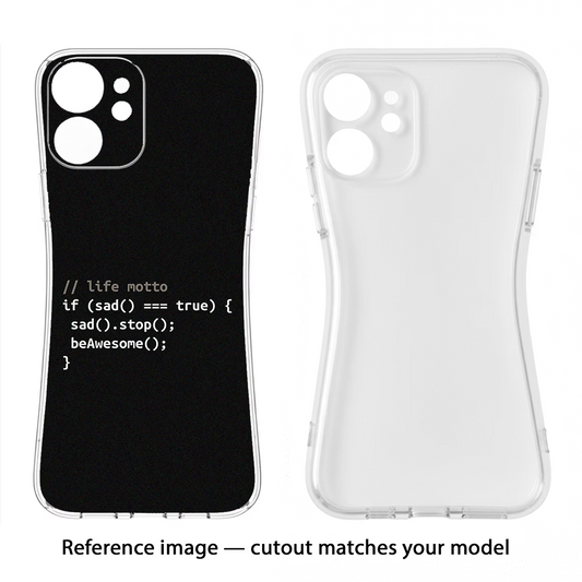 Life Motto Code Samsung S24 Plus Back Cover