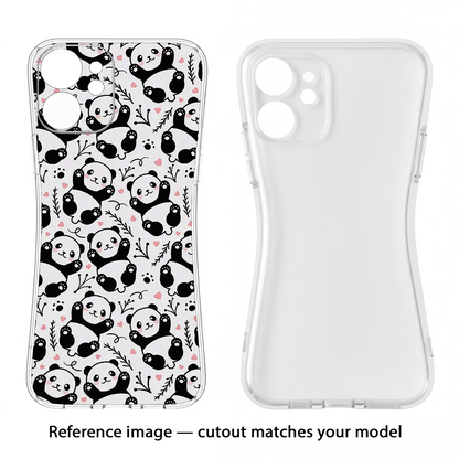 Cute Panda Redmi Note 14 5G Back Cover