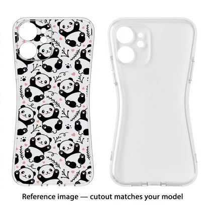 Cute Panda Realme P4 Pro Back Cover