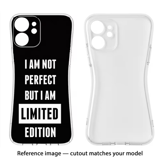 I Am Not Perfect But I Am Limited Edition Moto Edge 60 Stylus Back Cover