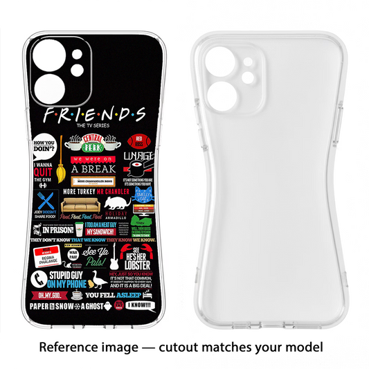 FRIENDS Samsung M12/F12 Back Cover