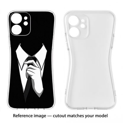 Black Tie Realme C65 5G Back Cover