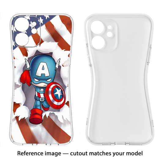 Captain America iPhone 17 Back Cover