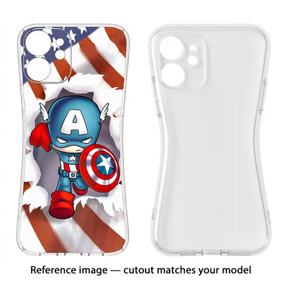 Captain America Realme P4 Pro Back Cover