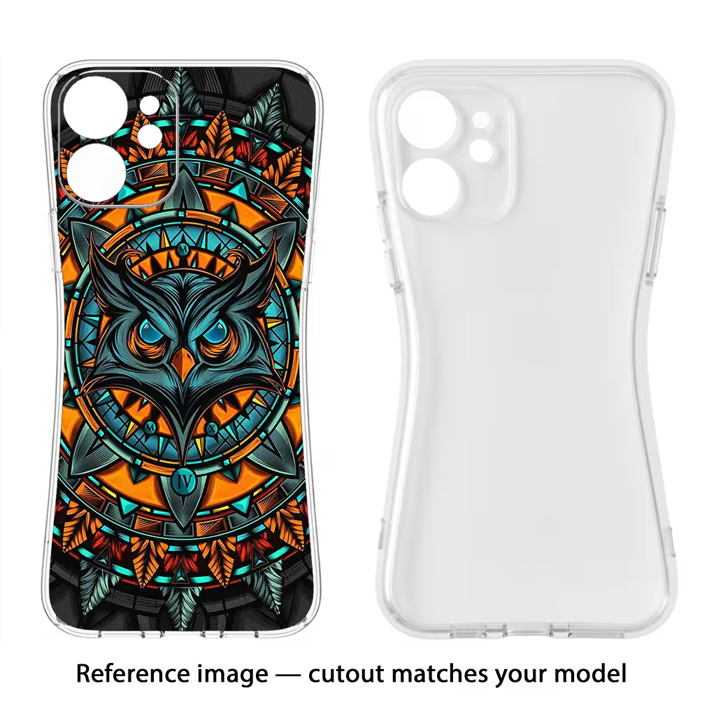 Angry Owl Art Realme 14 Pro Plus 5G Back Cover