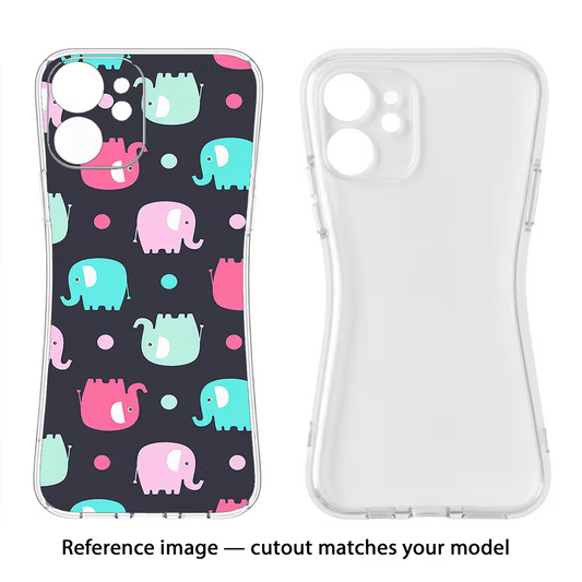 Elephants Samsung A26 Back Cover