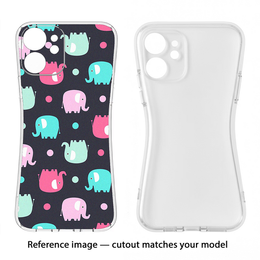 Elephants Oppo A5 5G Back Cover