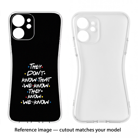FRIENDS Dialogue Nothing Phone 3A Back Cover