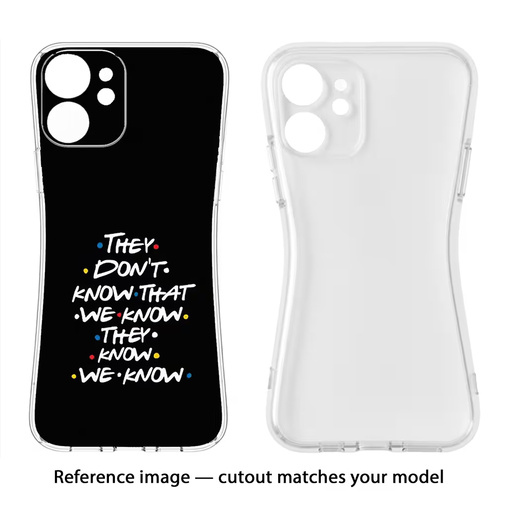 FRIENDS Dialogue Vivo T4x 5G Back Cover