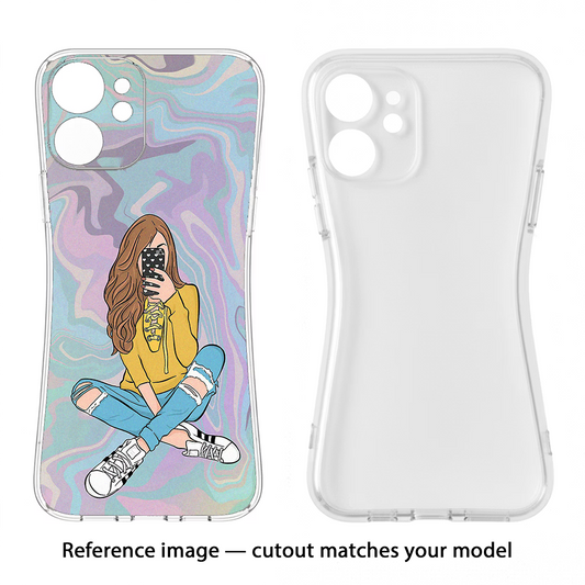 Selfie Girl Redmi A4 5G Back Cover