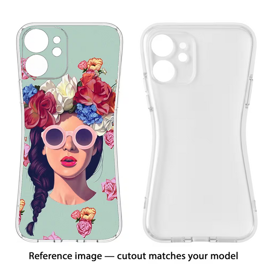 Pretty Girl Moto Edge 60 Stylus Back Cover