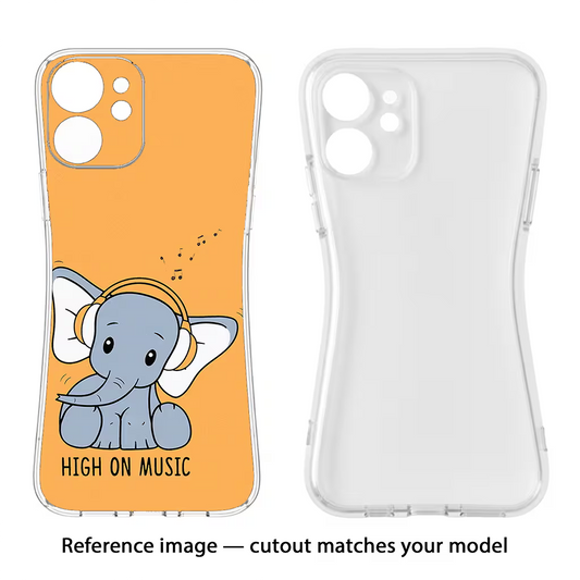 High On Music Samsung A26 Back Cover