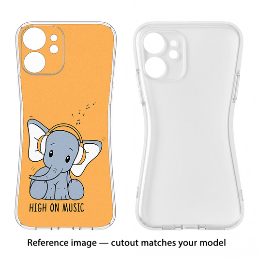 High On Music iPhone 17 Back Cover