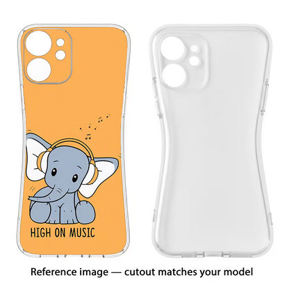 High On Music Realme P3 Back Cover