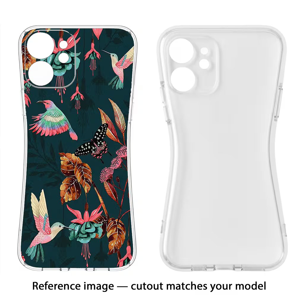 Birds Moto Edge 60 Stylus Back Cover