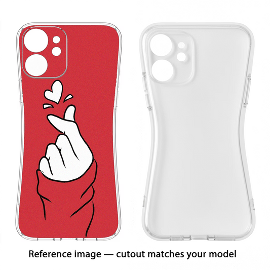 Korean Love Sign Samsung S25 Ultra Back Cover