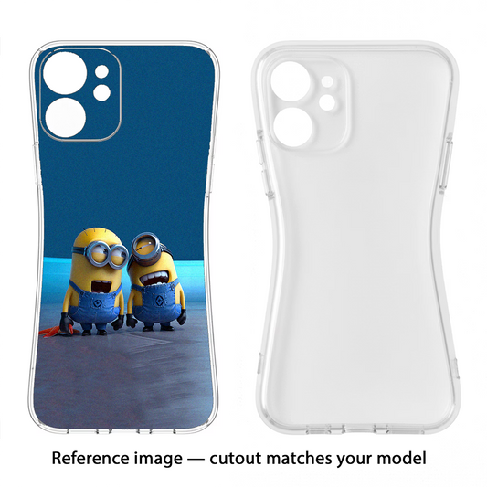 Minion Laughing Redmi A4 5G Back Cover