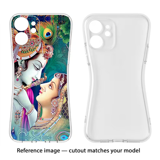 Lord Radha Krishna Moto Edge 60 Stylus Back Cover