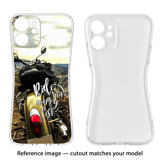 Ride More Worry Less Moto Edge 60 Stylus Back Cover