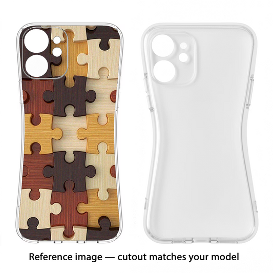 Wooden Puzzle Samsung S25 Ultra Back Cover