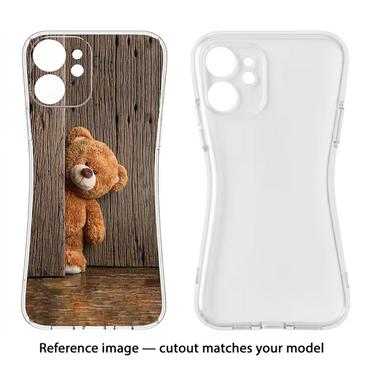 Teddy Wooden Moto Edge 60 Stylus Back Cover