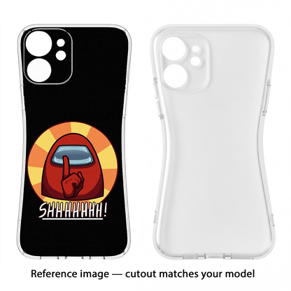 Among Us Shhh! Samsung M35 5G Back Cover
