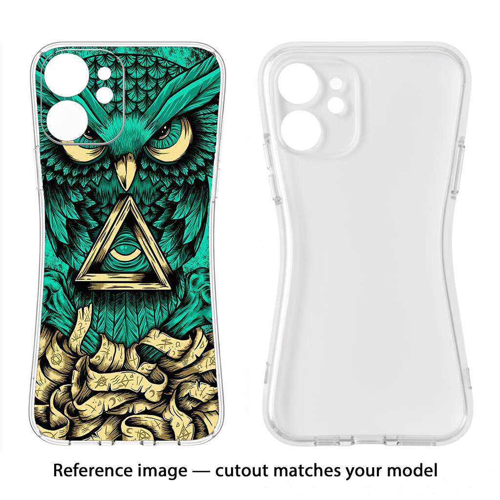 Green Owl Samsung F54 5G Back Cover