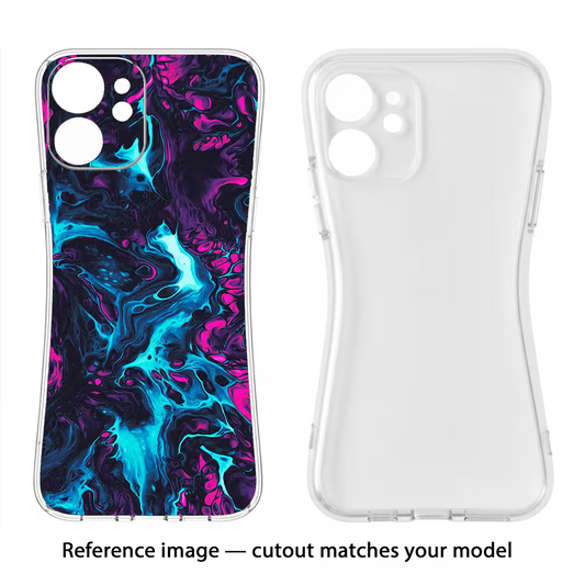 Abstract Realme 14 Pro Plus 5G Back Cover