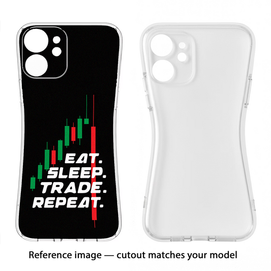 Eat Sleep Trade Repeat Nothing Phone 3A Back Cover
