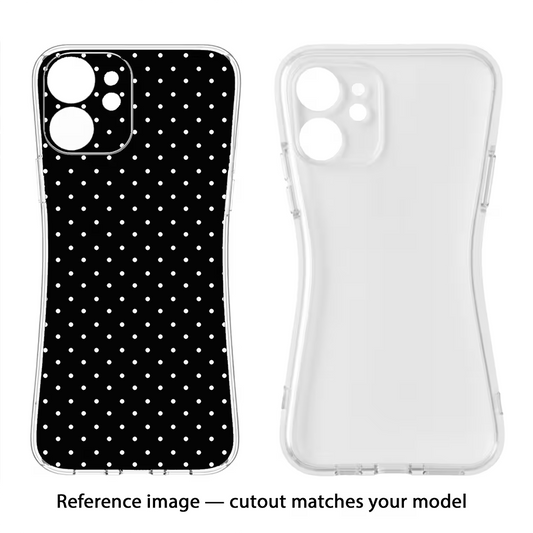 White Dots Samsung A26 Back Cover
