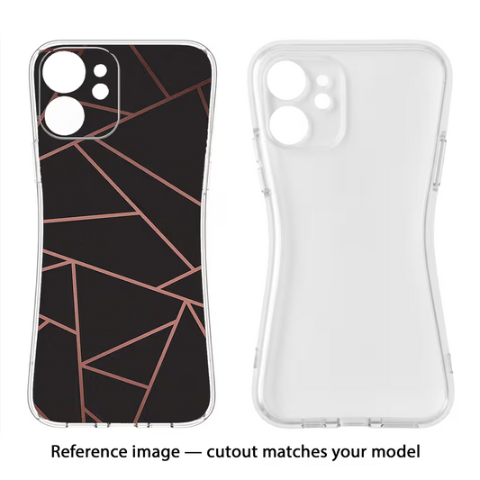 Geometric Pattern Moto Edge 60 Stylus Back Cover