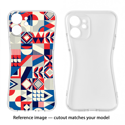 Colorful Pattern Vivo Y02/Y02T Back Cover