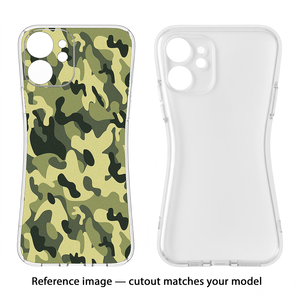 Camouflage Vivo Y58 5G Back Cover