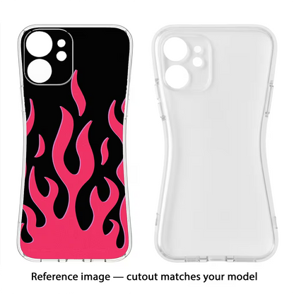 Fire Flames Realme 14x 5G Back Cover