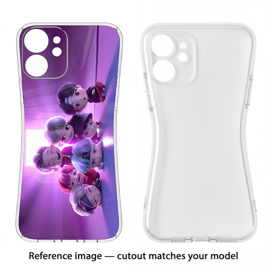 BTS Chibi Redmi A4 5G Back Cover