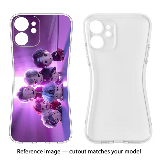 BTS Chibi Realme 14 Pro Plus 5G Back Cover