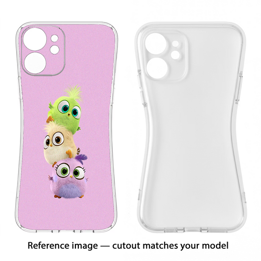 Cute Little Birds iPhone 17 Back Cover