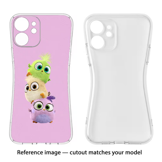 Cute Little Birds Moto Edge 60 Stylus Back Cover