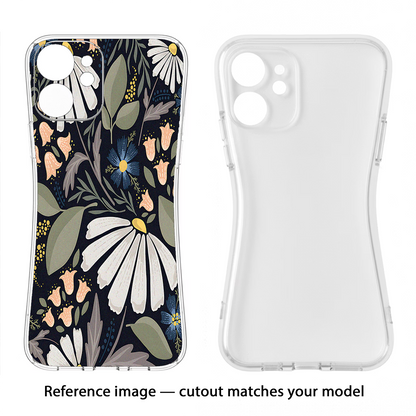 Flowers Art Vivo Y18/Y18e Back Cover