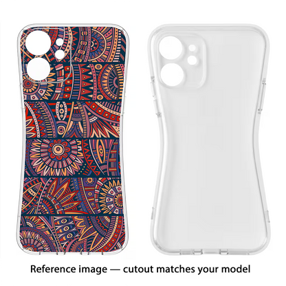 African Culture Design Moto Edge 60 Stylus Back Cover