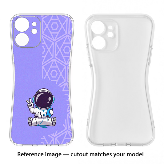 Cute Astronaut Chilling OnePlus Nord CE5 Back Cover