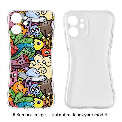 Veggie Doodle Realme P4 Pro Back Cover