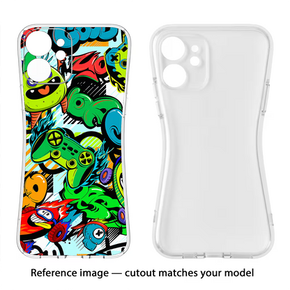 Game Doodle Realme 14x 5G Back Cover
