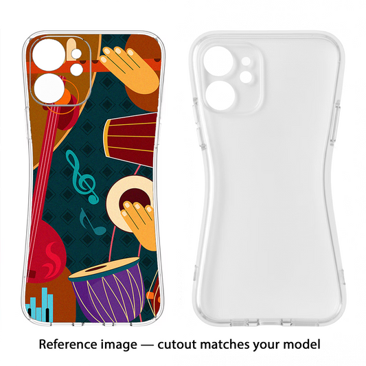 Music Instrument Vivo Y36 Back Cover