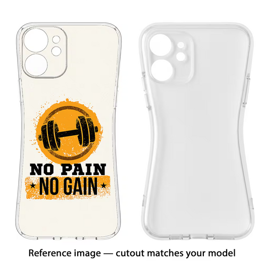 No Pain No Gain Realme 14 Pro Plus 5G Back Cover