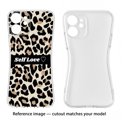 Leopard Print Self Love Nothing Phone 3A Back Cover